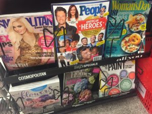 Magazine on Newsstands