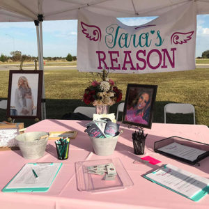 Taras Reason Table in support of AFE Foundation.