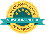 Great Nonprofits 2024 Top rated.