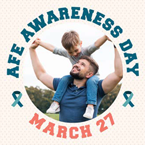 AFE Awareness Day, March 27 profile template.